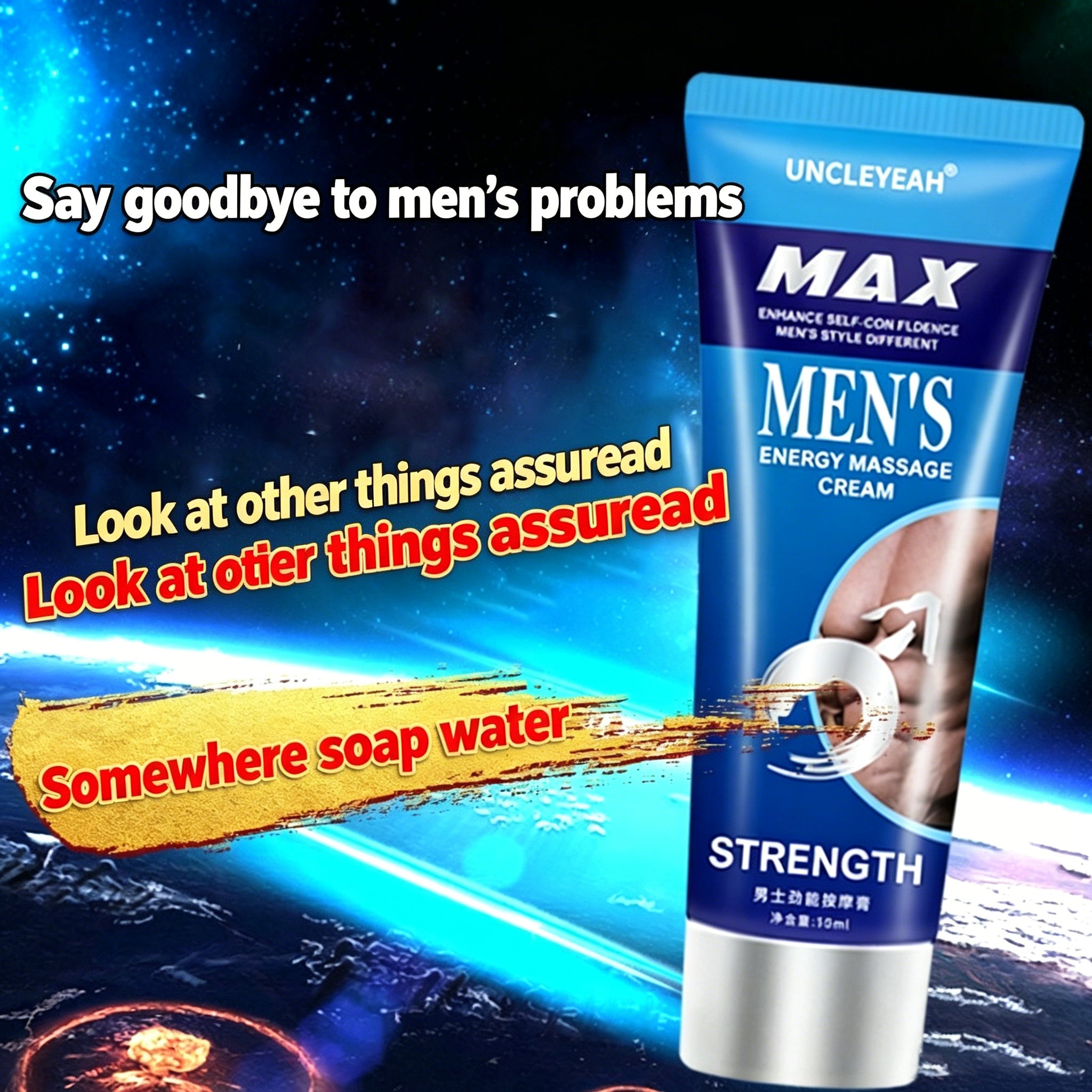 Massage Cream,Power Massage Gel for Increase Size, Thickness, Strength to be Longer and Stronger 50ml