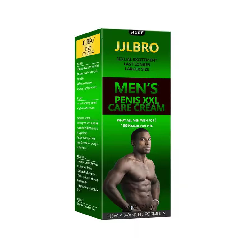 JJLBRO MEN'S PENIS XXL CARE CREAM-GREAN